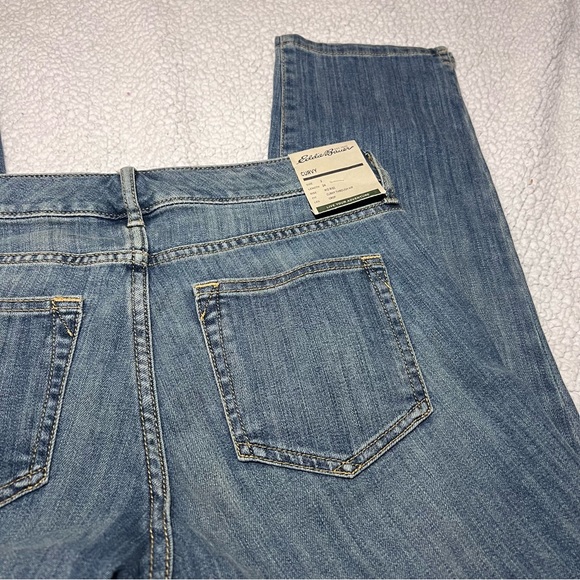 NWT Eddie Bauer crop denim jeans curvy size 2 - Picture 7 of 8